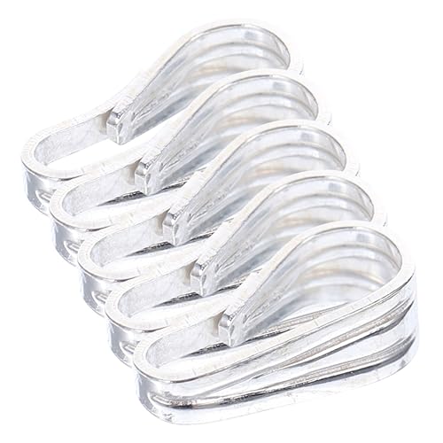 VILLFUL 5 Stück Guazi Schnallenzubehör Bügel Charm Verschluss Schmuckherstellung Schmuck Charm Verbinder Verschlüsse Kettenverbinder Charm Halter Für Halsketten Schmuckzubehör Halsketten von VILLFUL