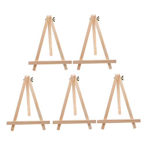VILLFUL 5 Stück Holz Dreibein Staffeleien Verstellbare Tisch Displayhalter für Fotos Kleine Gemälde Stabile und Leichte Aufsteller für Zuhause Kunstunterricht Veranstaltungen VILLFUL 5 Stück Holz Dreibein Staffeleien Verstellbare Tisch Displayhalter für Fotos Kleine Gemälde Stabile und Leichte Aufsteller für Zuhause Kunstunterricht Veranstaltungen von VILLFUL