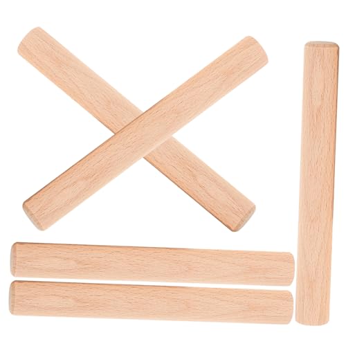 VILLFUL 5 Stück Lochbrett Holzstab Holzstifte Zum Aufhängen Aufhänger Für Stecktafel Holzhaken Stecktafelhaken Praktische Holzstäbe Haken Für Holzstecktafel Holzstifte Holzschraube von VILLFUL