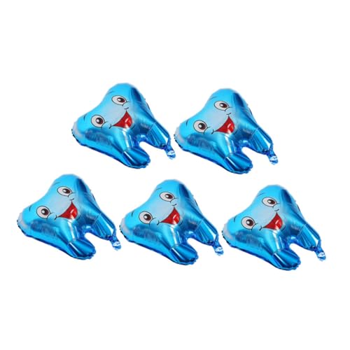 VILLFUL 5 Stück Luftballons zur Babytaufe Zahn Dekoration zähne kreativer Ballon Luftballons Zahn Zahnballons Geburtstag aufblasbare Luftballons Aluminiumfolie Himmelblau VILLFUL 5 Stück Luftballons zur Babytaufe Zahn Dekoration zähne kreativer Ballon Luftballons Zahn Zahnballons Geburtstag aufblasbare Luftballons Aluminiumfolie Himmelblau von VILLFUL