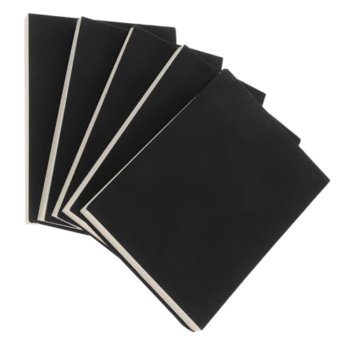 VILLFUL 5 Stück Mini Notizblöcke Dicke Leere Notizpads für Nachrichten und Planung Schreibpapier für Bürobedarf und Unterwegs für Notizen und Zeichnungen von VILLFUL
