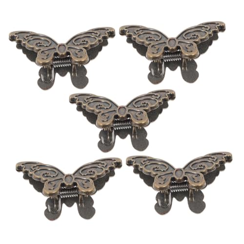 VILLFUL 5 Stück Schmetterlings-binder Clips Kleine Metallklammern für Fotos Dokumente Notizen Büro Schule Zuhause Vielseitig Sicherer Halt Einfache Handhabung Dekorative Büroklammern VILLFUL 5 Stück Schmetterlings-binder Clips Kleine Metallklammern für Fotos Dokumente Notizen Büro Schule Zuhause Vielseitig Sicherer Halt Einfache Handhabung Dekorative Büroklammern von VILLFUL