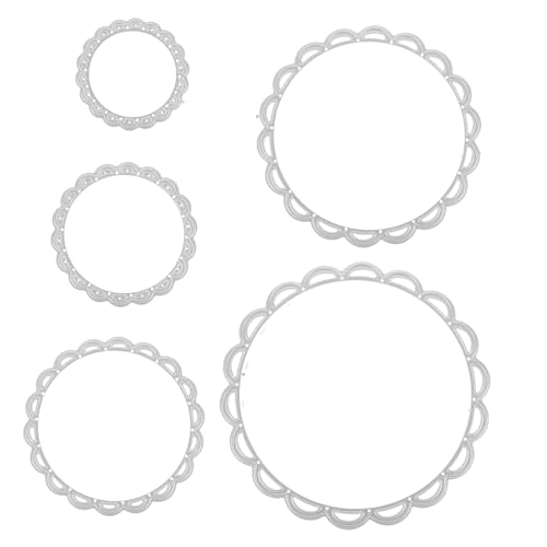 VILLFUL 5 Stück Teiliges DIY Carbonstahl Stanzform Metall Stanzschablonen für Prägemaschine Handwerk Grußkarten Scrapbooking Basteln Langlebig Robust Vielseitig VILLFUL 5 Stück Teiliges DIY Carbonstahl Stanzform Metall Stanzschablonen für Prägemaschine Handwerk Grußkarten Scrapbooking Basteln Langlebig Robust Vielseitig von VILLFUL