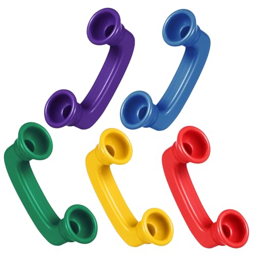 VILLFUL 5 Stück Teiliges Flüstertelefon aus Abs in Farben Leichtes Hörspielzeug für Sprachtherapie Phonics Übung und Alphabetisierung Robust und Komfortabel VILLFUL 5 Stück Teiliges Flüstertelefon aus Abs in Farben Leichtes Hörspielzeug für Sprachtherapie Phonics Übung und Alphabetisierung Robust und Komfortabel von VILLFUL