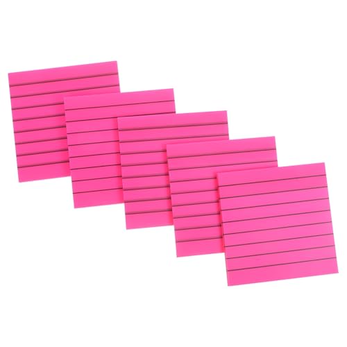 VILLFUL 5 Stück Teiliges Semi Transparentes Notizblock Multifunktionale Tragbare Memo Aufkleber Kariert Selbstklebend für Büro Haushalt und Listenführung VILLFUL 5 Stück Teiliges Semi Transparentes Notizblock Multifunktionale Tragbare Memo Aufkleber Kariert Selbstklebend für Büro Haushalt und Listenführung von VILLFUL