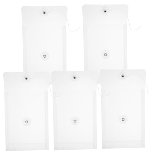 VILLFUL 5 Stück Transparente Dokumententaschen aus Leichtem Robustem Pp material Praktische Aufbewahrungstaschen für Rechnungen Belege und Schulunterlagen für Büro Schule und Unterwegs VILLFUL 5 Stück Transparente Dokumententaschen aus Leichtem Robustem Pp material Praktische Aufbewahrungstaschen für Rechnungen Belege und Schulunterlagen für Büro Schule und Unterwegs von VILLFUL
