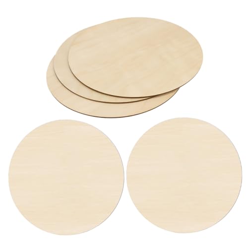 VILLFUL 5 Stück Unbehandelte Holzscheiben zum Basteln Runde DIY Holzplatten für Graffiti und Kreative Projekte für Kunsthandwerk und Schulprojekte VILLFUL 5 Stück Unbehandelte Holzscheiben zum Basteln Runde DIY Holzplatten für Graffiti und Kreative Projekte für Kunsthandwerk und Schulprojekte von VILLFUL