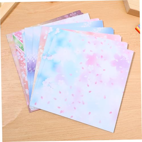 VILLFUL 50 Blatt Doppelseitiges Origami Papier Bastelpapier für Erwachsene Buntes Faltpapier mit Sternenhimmel Muster Weiches Faltbares DIY Bastelzubehör für Origami Kunsthandwerk VILLFUL 50 Blatt Doppelseitiges Origami Papier Bastelpapier für Erwachsene Buntes Faltpapier mit Sternenhimmel Muster Weiches Faltbares DIY Bastelzubehör für Origami Kunsthandwerk von VILLFUL