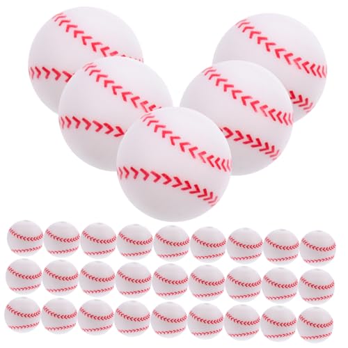VILLFUL 50 Stück 15mm Silikon Wassertransfer Sportkugel-Perlen für Schmuckherstellung Kleine Spacer-Perlen für Armbänder Halsketten DIY Langlebige Sichere Bastelperlen für Kreative von VILLFUL
