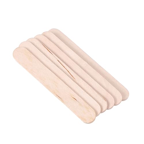 VILLFUL 50 Stück Diy Holzstäbchen Bastelmaterialien Hochwertigem Holz für Modellbau und Kunstprojekte für Kindergarten und Spielaktivitäten von VILLFUL