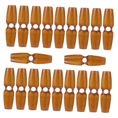 VILLFUL 50 Stück Holzknöpfe für Mäntel und Strickjacken Olivenform Horn-knebelknöpfe mit Strapazierfähige Näh-accessoires für Schwere Stoffe Vintage Stil Sichere Befestigung VILLFUL 50 Stück Holzknöpfe für Mäntel und Strickjacken Olivenform Horn-knebelknöpfe mit Strapazierfähige Näh-accessoires für Schwere Stoffe Vintage Stil Sichere Befestigung von VILLFUL