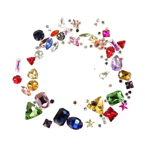 VILLFUL 50 Stück Klauenbohrer Dekoration, Zarte Kleine Strasssteine, DIY Materialien, Glitzernde Kleine Strasssteine, DIY Kleidungszubehör, DIY Herstellungsmaterialien, Bastel VILLFUL 50 Stück Klauenbohrer Dekoration, Zarte Kleine Strasssteine, DIY Materialien, Glitzernde Kleine Strasssteine, DIY Kleidungszubehör, DIY Herstellungsmaterialien, Bastel von VILLFUL