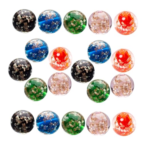VILLFUL 50 Stück Leuchtende Glasperlen für Diy Schmuckherstellung Runde Bastelperlen für Armbänder und Langlebig Dunkeln Leuchtend VILLFUL 50 Stück Leuchtende Glasperlen für Diy Schmuckherstellung Runde Bastelperlen für Armbänder und Langlebig Dunkeln Leuchtend von VILLFUL