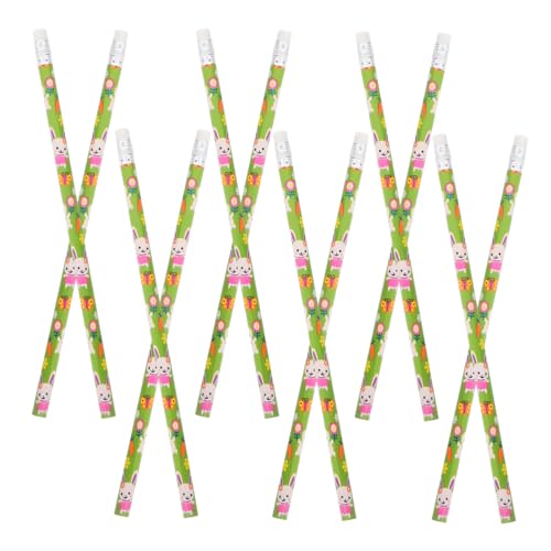 VILLFUL 50 Stück Osterbleistifte aus Holz mit Radiergummi Süße Tiermotive für Schulbedarf Party und Feiertagsdekorationen VILLFUL 50 Stück Osterbleistifte aus Holz mit Radiergummi Süße Tiermotive für Schulbedarf Party und Feiertagsdekorationen von VILLFUL