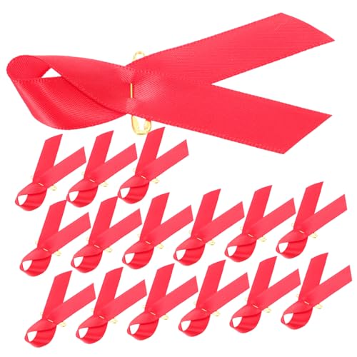 VILLFUL 50 Stück Rote Awareness Schleifenbroschen mit Abnehmbarem Anstecker Leicht Langlebig Tragbar für Fundraising und Präventionskampagnen Geeignet für Frauen und Mädchen VILLFUL 50 Stück Rote Awareness Schleifenbroschen mit Abnehmbarem Anstecker Leicht Langlebig Tragbar für Fundraising und Präventionskampagnen Geeignet für Frauen und Mädchen von VILLFUL