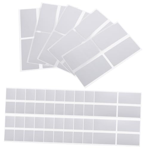 VILLFUL 50 Stück Rubbelkarten Aufkleber, Rubbellose, Rubbelaufkleber, Runde Rubbelaufkleber, Rubbel Aufkleber, Abziehen Und Aufkleben, DIY Etiketten, Party Rubbelaufkleber, Rubbelkarten von VILLFUL