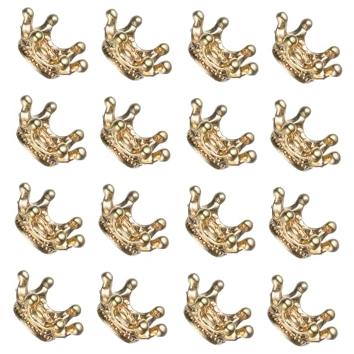 VILLFUL 50 Stück Schmuckherstellung Perlen Große Loch Kronen Charms Zinklegierung Spacer Perlen Vintage Stil DIY Zubehör für Armbänder Ohrringe und Bastelprojekte VILLFUL 50 Stück Schmuckherstellung Perlen Große Loch Kronen Charms Zinklegierung Spacer Perlen Vintage Stil DIY Zubehör für Armbänder Ohrringe und Bastelprojekte von VILLFUL