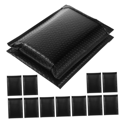 VILLFUL 50 Stück Schwarze Bubble -Umschlagstasche Kleine Verpackungsschifffahrtsbeutel gepolsterte Versandtaschen Paketartikel Postsäcke Kleber Versandmaßen Versand Bubble Mailer Sport VILLFUL 50 Stück Schwarze Bubble -Umschlagstasche Kleine Verpackungsschifffahrtsbeutel gepolsterte Versandtaschen Paketartikel Postsäcke Kleber Versandmaßen Versand Bubble Mailer Sport von VILLFUL