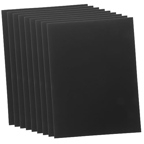 VILLFUL 50 Stück Schwarze Origami Papiere Aus Karton, Origami Materialien, Malmaterial, Bastelpapier, Zeichenpapier, Karton, Bastelmaterial, Handgefertigtes Bastelpapier, von VILLFUL