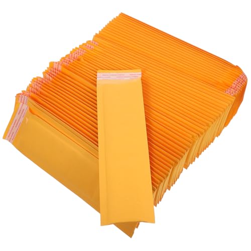 VILLFUL 50 Stück Selbstklebende aus Kraftpapier Gelbe Versandtaschen und Puncture Resistant für Versand und Verpackung von VILLFUL