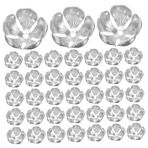 VILLFUL 50 Stück Teiliges Perlenkappen in Blumenform Dekorative Endkappen für DIY Schmuckherstellung Leicht Rostfrei Geeignet für Armbänder Halsketten Ohrringe Kreative Bastelzubehör VILLFUL 50 Stück Teiliges Perlenkappen in Blumenform Dekorative Endkappen für DIY Schmuckherstellung Leicht Rostfrei Geeignet für Armbänder Halsketten Ohrringe Kreative Bastelzubehör von VILLFUL