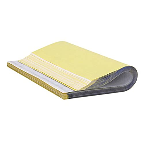 VILLFUL 50 Stück Transferpapier für Hitzeübertragung Spezielles Thermotransferpapier mit Schutzbeschichtung Kompatibel mit Thermokopierern Wiederverwendbar und Einfach Anzuwenden für von VILLFUL