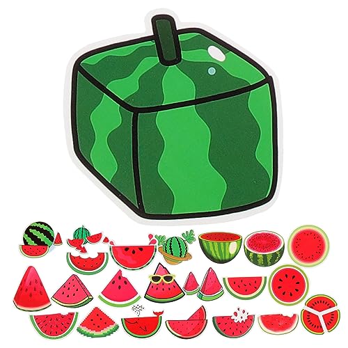 VILLFUL 50 Stück Wassermelonen Aufkleber Sommerliche Party Dekorationen Bunte Obst Sticker für Feste und Kreative DIY Projekte VILLFUL 50 Stück Wassermelonen Aufkleber Sommerliche Party Dekorationen Bunte Obst Sticker für Feste und Kreative DIY Projekte von VILLFUL