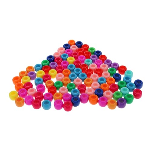 VILLFUL 500 Stück Bunte Acryl Perlen für Schmuckherstellung Runde Spacer Perlen in Mischfarben zum Auffädeln für Halsketten Armbänder und Bastelprojekte VILLFUL 500 Stück Bunte Acryl Perlen für Schmuckherstellung Runde Spacer Perlen in Mischfarben zum Auffädeln für Halsketten Armbänder und Bastelprojekte von VILLFUL