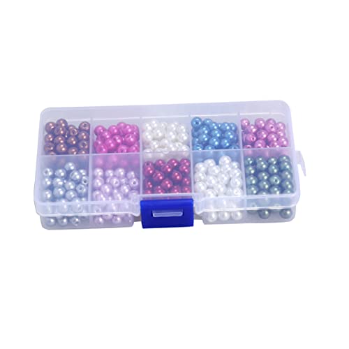VILLFUL 500 Stück Glasperlen Set Perlen für Schmuckherstellung Halsketten und Armbänder Langlebige DIY Bastelperlen Pastellfarben Perlen zum Auffädeln und Basteln VILLFUL 500 Stück Glasperlen Set Perlen für Schmuckherstellung Halsketten und Armbänder Langlebige DIY Bastelperlen Pastellfarben Perlen zum Auffädeln und Basteln von VILLFUL