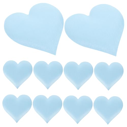 VILLFUL 500 Stück Herzförmige Schwammblüten Konfetti für Hochzeiten und Valentinstag Romantische Dekorationen für Besondere Anlässe und Feierlichkeiten von VILLFUL