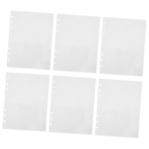 VILLFUL 50Stücke Ring Buch Einlagen Transparente Plastikhüllen für Fotos Doppelseitige Einstecktaschen für Ordner Wasserdichte Nachfüllseiten für Bild und Dokumentenschutz VILLFUL 50Stücke Ring Buch Einlagen Transparente Plastikhüllen für Fotos Doppelseitige Einstecktaschen für Ordner Wasserdichte Nachfüllseiten für Bild und Dokumentenschutz von VILLFUL
