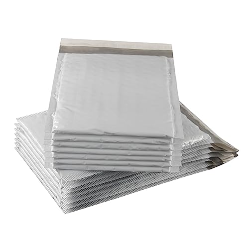 VILLFUL 50Stücke Selbstklebende Postbeutel Bubble Mailer Versandtaschen für Commerce Umzug und und Stoßfest von VILLFUL