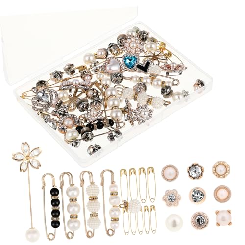 VILLFUL 55 Stück Teiliges Dekorativer Broschen Anstecknadeln Legierung Funkelnde Strass Broschen für Socken Hüte Jeans und Schals Stilvolle Charms für VILLFUL 55 Stück Teiliges Dekorativer Broschen Anstecknadeln Legierung Funkelnde Strass Broschen für Socken Hüte Jeans und Schals Stilvolle Charms für von VILLFUL