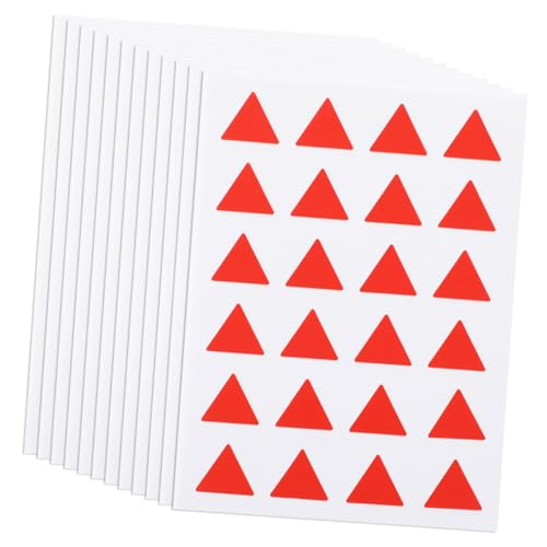 VILLFUL 576 Stück Dreieckige Selbstklebende Aufkleber Etiketten Sticker Residuefrei Haftend Für Büro Schule Zuhause Vielseitig Beschriftbar VILLFUL 576 Stück Dreieckige Selbstklebende Aufkleber Etiketten Sticker Residuefrei Haftend Für Büro Schule Zuhause Vielseitig Beschriftbar von VILLFUL