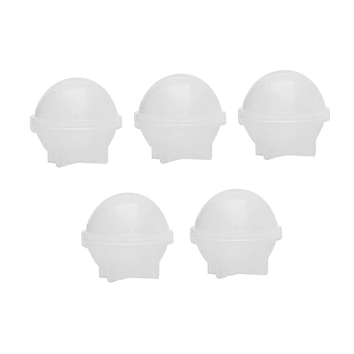 VILLFUL 5Stücke Silikon Kugelformen DIY Epoxidharz Gießformen für Projekte und Leicht zu Reinigen für Kuchen und Dekorationen VILLFUL 5Stücke Silikon Kugelformen DIY Epoxidharz Gießformen für Projekte und Leicht zu Reinigen für Kuchen und Dekorationen von VILLFUL