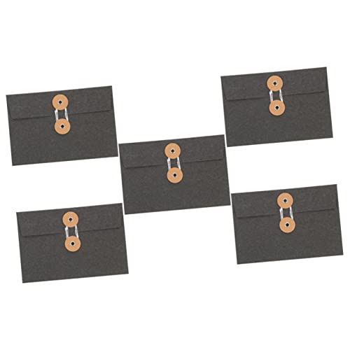 VILLFUL 5Stücke Vintage Umschläge aus Kraftpapier Praktische Aufbewahrungstaschen für Dokumente und Postkarten mit Schnurverschluss Robuste und Stilvolle Dateibeutel für Kreative VILLFUL 5Stücke Vintage Umschläge aus Kraftpapier Praktische Aufbewahrungstaschen für Dokumente und Postkarten mit Schnurverschluss Robuste und Stilvolle Dateibeutel für Kreative von VILLFUL