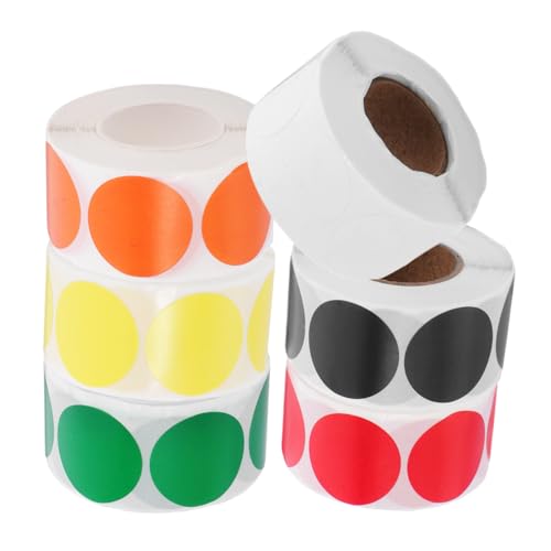 VILLFUL 6 Rollen Dekorative Markierungsaufkleber Etikettenaufkleber Farbige Aufkleberpunkte Punktaufkleber Für Die Schule Farbaufkleber Kleine Runde Aufkleber Kleine Runde Aufkleber VILLFUL 6 Rollen Dekorative Markierungsaufkleber Etikettenaufkleber Farbige Aufkleberpunkte Punktaufkleber Für Die Schule Farbaufkleber Kleine Runde Aufkleber Kleine Runde Aufkleber von VILLFUL