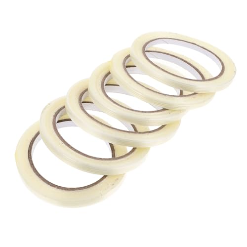 VILLFUL 6 Rollen Transparentes Klebeband Breit Selbstklebend Reißfest Vielseitig Einsetzbar für Verpacken Fixieren und Basteln Langlebig pro Professionelles Multifunktionstape von VILLFUL