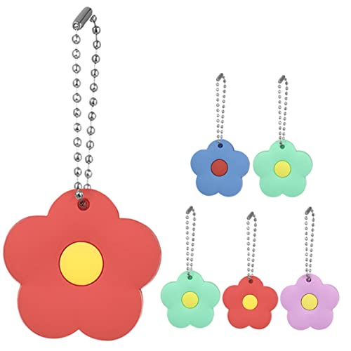 VILLFUL 6 Stck Teiliges Silikon Schlüsselcover Blumen Schlüsselabdeckungen Bunten Farben für Hausschlüssel Einfach zu Verwenden Identifiziert Schlüssel Schnell Wiederverwendbar VILLFUL 6 Stck Teiliges Silikon Schlüsselcover Blumen Schlüsselabdeckungen Bunten Farben für Hausschlüssel Einfach zu Verwenden Identifiziert Schlüssel Schnell Wiederverwendbar von VILLFUL