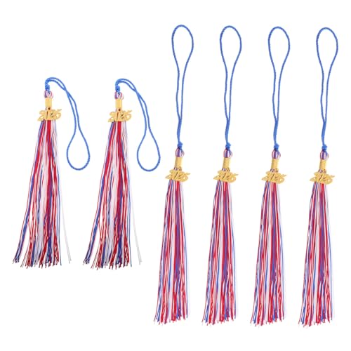 VILLFUL 6 Stück Abschlussquaste für Graduierungshüte Teiliges für Abschlussfeiern Zeremonien Partys und Besondere Anlässe Robustes Material für Dauerhafte Nutzung VILLFUL 6 Stück Abschlussquaste für Graduierungshüte Teiliges für Abschlussfeiern Zeremonien Partys und Besondere Anlässe Robustes Material für Dauerhafte Nutzung von VILLFUL