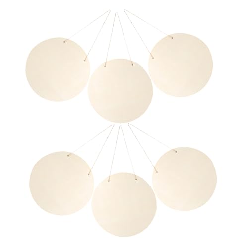 VILLFUL 6 Stück Blanko Holztafeln für Diy Malerei und Türdekoration Holzschilder für Heim Büro und Veranstaltungen VILLFUL 6 Stück Blanko Holztafeln für Diy Malerei und Türdekoration Holzschilder für Heim Büro und Veranstaltungen von VILLFUL