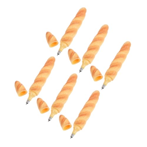VILLFUL 6 Stück Brot-kugelschreiber Lebensmittelechte Fast Food Schreibstifte Glattes Schreiben Vielseitig für Schule Büro und Erwachsene Kreative Geschenkidee VILLFUL 6 Stück Brot-kugelschreiber Lebensmittelechte Fast Food Schreibstifte Glattes Schreiben Vielseitig für Schule Büro und Erwachsene Kreative Geschenkidee von VILLFUL