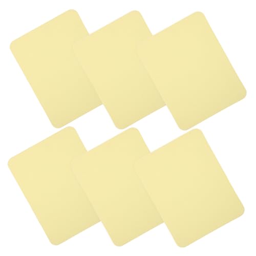 VILLFUL 6 Stück Bügelflicken Rechteckige Stoffpatches Kunstdenim für Ellenbogen und Knie Reparatur und Dekorationspatches für Kleidung Vielseitig Einsetzbar Langlebig und von VILLFUL