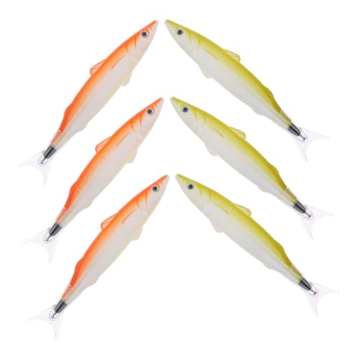 VILLFUL 6 Stück Fischförmige Kugelschreiber Kreative Schreibutensilien für Bürobedarf und Schulartikel Glattes Schreiben mit Beruhigenden Ozeanfarben Einzigartige Geschenkidee für VILLFUL 6 Stück Fischförmige Kugelschreiber Kreative Schreibutensilien für Bürobedarf und Schulartikel Glattes Schreiben mit Beruhigenden Ozeanfarben Einzigartige Geschenkidee für von VILLFUL