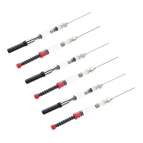 VILLFUL 6 Stück Füllfederhalter Tintenabsorber Füller Ink Absorb Tool für Robustes Zubehör für Tintenfüllung Geeignet für Europäische Standardfedern VILLFUL 6 Stück Füllfederhalter Tintenabsorber Füller Ink Absorb Tool für Robustes Zubehör für Tintenfüllung Geeignet für Europäische Standardfedern von VILLFUL