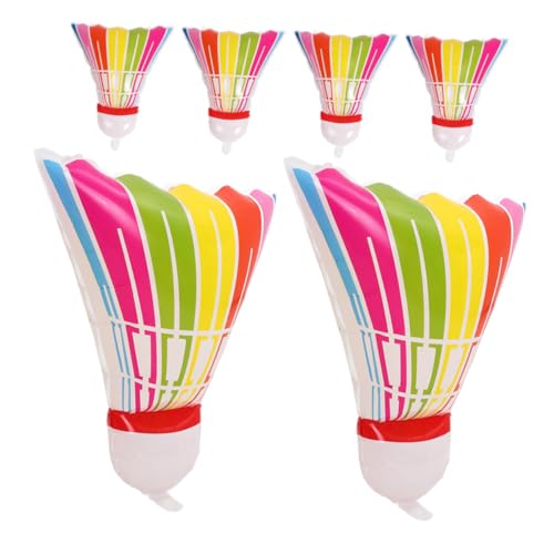 VILLFUL 6 Stück Große Aufblasbare Badmintonballons Sportliche Partydekorationen für Geburtstagsfeiern Bunte Foil Shuttlecock Ballons für Sportmottos VILLFUL 6 Stück Große Aufblasbare Badmintonballons Sportliche Partydekorationen für Geburtstagsfeiern Bunte Foil Shuttlecock Ballons für Sportmottos von VILLFUL