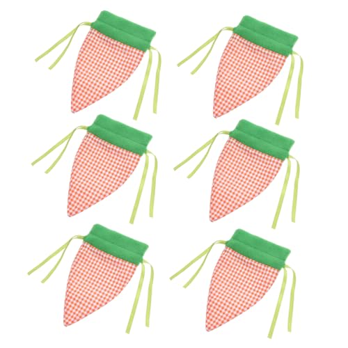 VILLFUL Karotten-kordelzugbeutel Stoffgeschenktüten Ostern-party-zubehör Frühlings-taschen Eiersuche-beutel Geschenkverpackung VILLFUL Karotten-kordelzugbeutel Stoffgeschenktüten Ostern-party-zubehör Frühlings-taschen Eiersuche-beutel Geschenkverpackung von VILLFUL