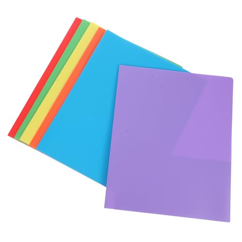 VILLFUL 6 Stück Kunststoffordner mit Zwei Taschen und Drei Heftklammern Robuste Schnellhefter für Büroorganisation und Dokumentenablage für Präsentationen und Projekte VILLFUL 6 Stück Kunststoffordner mit Zwei Taschen und Drei Heftklammern Robuste Schnellhefter für Büroorganisation und Dokumentenablage für Präsentationen und Projekte von VILLFUL