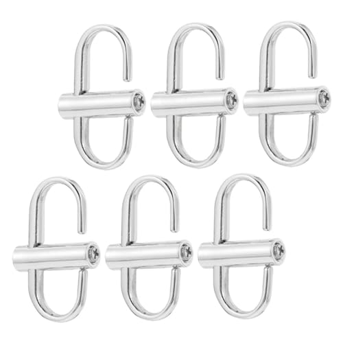 VILLFUL 6 Stück Metall Kettenversteller für Taschenriemen Verstellbare DIY Kettenkürzer Schnallen Multifunktionale Schulterriemen Ersatzteile für Handtaschen Praktische Anpassung der VILLFUL 6 Stück Metall Kettenversteller für Taschenriemen Verstellbare DIY Kettenkürzer Schnallen Multifunktionale Schulterriemen Ersatzteile für Handtaschen Praktische Anpassung der von VILLFUL