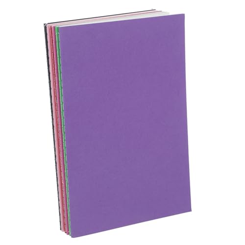VILLFUL 6 Stück Notizbücher mit Leere für Journaling und Notizen für Schule Büro und Unterwegs Erhältlich Verschiedenen Farben von VILLFUL
